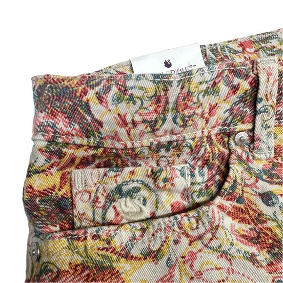 GV Amanda The Original Slimming Jean Stonewood-Roman Scrolls Size 16 New - Picture 3 of 5